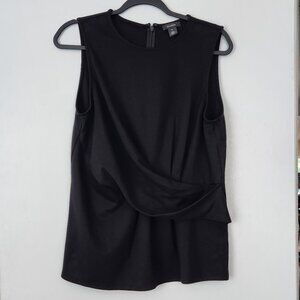 Halogen Black Sleeveless Top - M